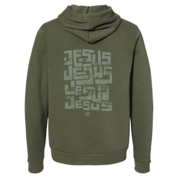 Jesus Hoodie - Green Thumbnail