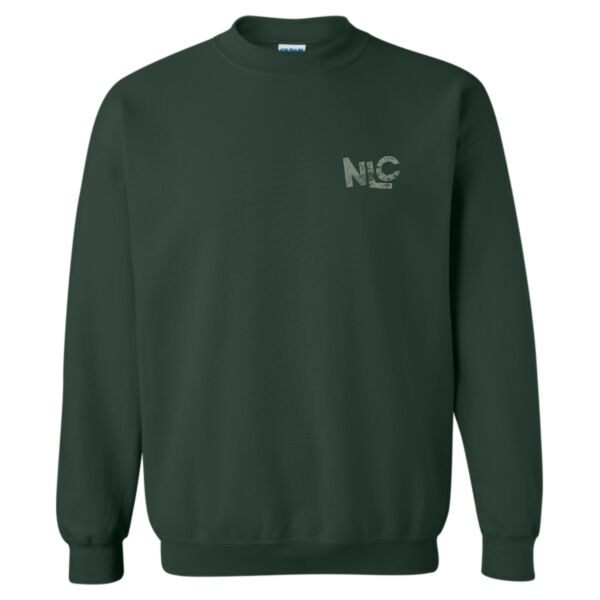 Jesus Crew Sweatshirt - Green Thumbnail