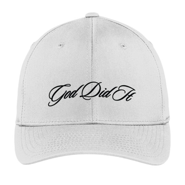 God Did It - White Script hat Thumbnail