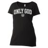 Women's Poly-Rich Scoop Neck T-Shirt Thumbnail