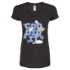 Women's Poly-Rich V-Neck T-Shirt Thumbnail